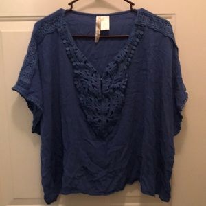 Blue blouse